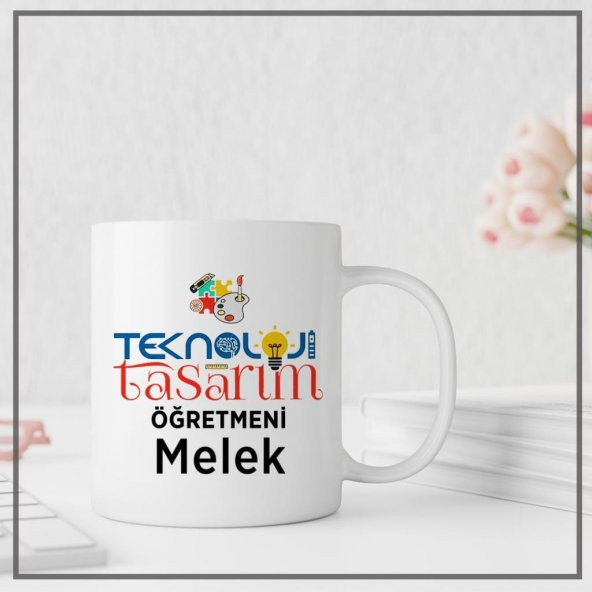 Teknoloji Tasarım Öğremeni Melek Hediye Kupa Bardak - 1