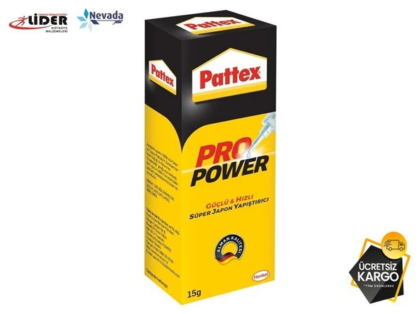 Pattex Pro Power Japon Yapıştırıcı 15Gr ürün görseli 1
