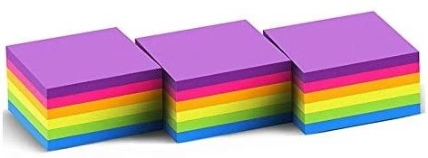 Kraf Yapışkanlı Not Kağıdı Küp 76X76 400Yp Brıght ürün görseli