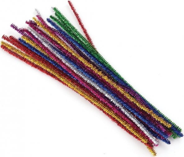 Puti Şönil 30 Cm Metalik