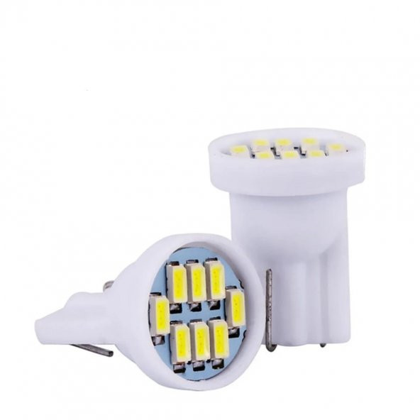 5 Adet Kırmızı Renk T10 Park Ampulü Dipsiz Ampul Led Ampul Her Araca Uyar Bagaj Plaka iç aydınlatma