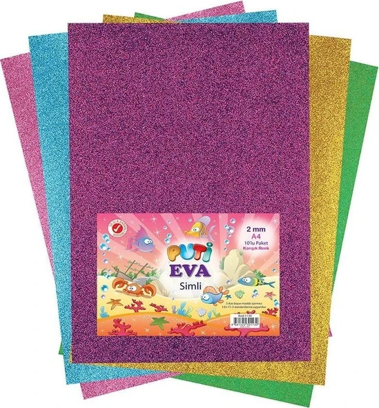 Puti Simli Eva 20x30 10lu Karışık Renk - 1
