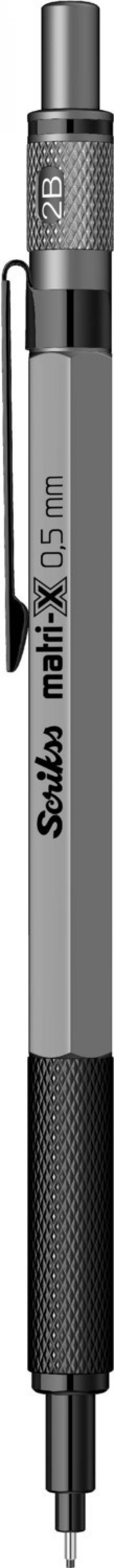 Scrikss Matri-X Versatil 0.5 mm Gri Şeffaf Ambalaj