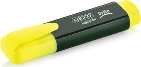 Lacco Brite Fosforlu Kalem Sarı 10lu Ücretsiz Kargo ürün görseli