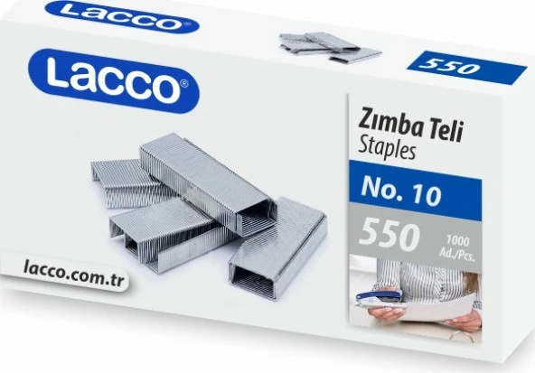 Lacco Zımba Teli No:10 Beyaz 10lu Kutu