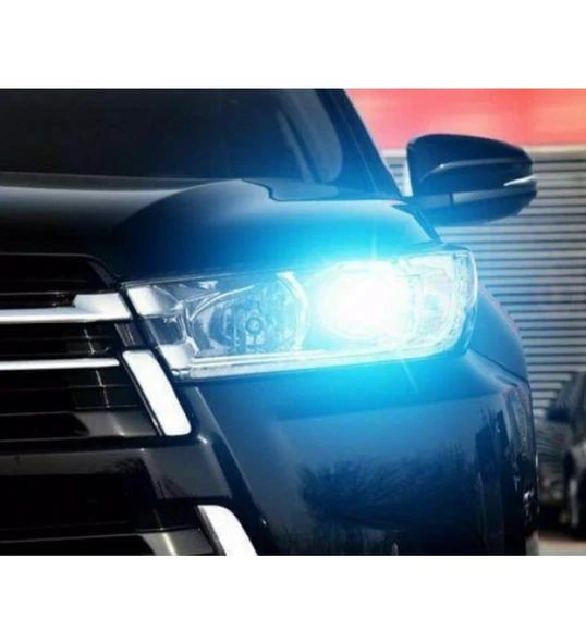 Buz Mavi C6 LED XENON 2 Adet 9006 Led Xenon 48W 6900LM 8000K Far Ampülü İ seri C6- BM - - 2