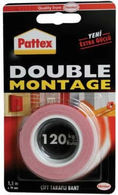 PATTEX DOUBLE MONTAGE ÇİFT TARAFLI BANT 19MMX1,50M