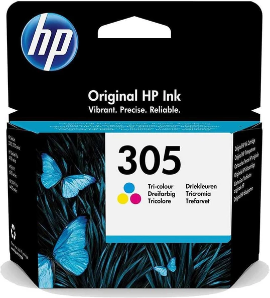 Hp 305 Renkli Kartuş Orijinal 3Ym60Ae