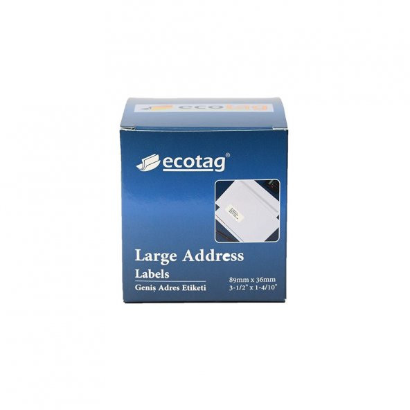 Dymo Muadil 99012 Adres Etiketi Orta 520 Adet Lw-450 89 x 36 MM - 4