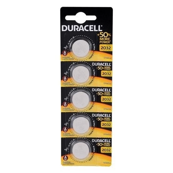 Duracell DL/CR 2032 3V Lityum Pil 5li