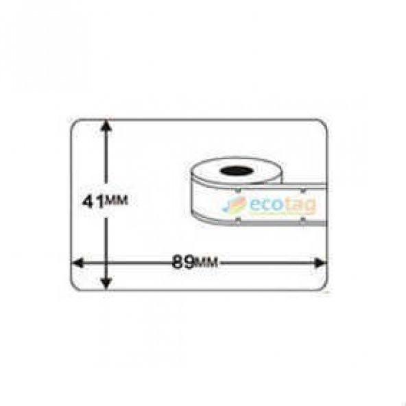 Dymo Muadil 11356 89X41 MM Çok Amaçlı Isim Yaka Kartı Etiketi - 2