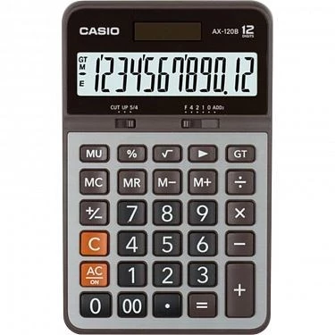 Casio Ax-120B 12 Hane Masaüstü Hesap Makinesi ürün görseli
