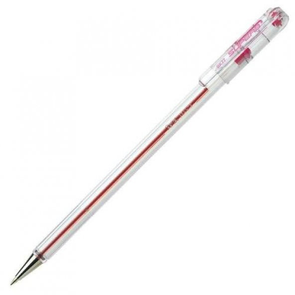 PENTEL BK-77 ÇELİK UÇLU TÜKENMEZ KALEM KIRMIZI 1 ADET - 1