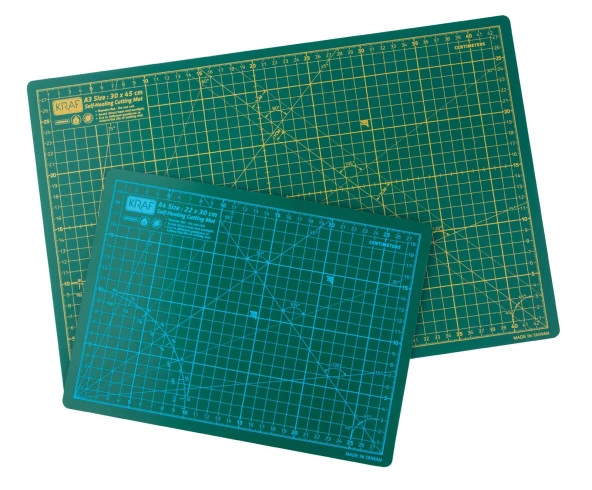 KRAF KESİM TABLASI - KESİM MATI A2 - 45 X 60 CM- Ücretsiz Kargo