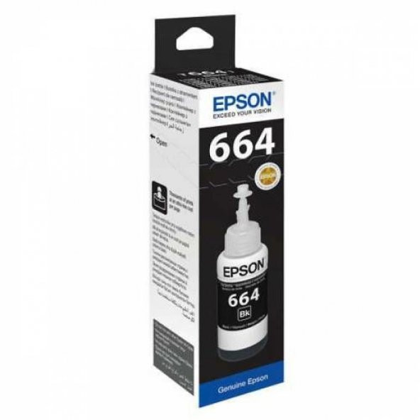 Epson T6641 Siyah Mürekkep ürün görseli 1