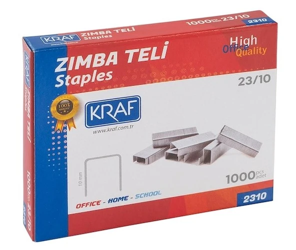 KRAF ZIMBA TELİ 23/10 1000 Adetlik Kutu 10 Paket - Resim 2