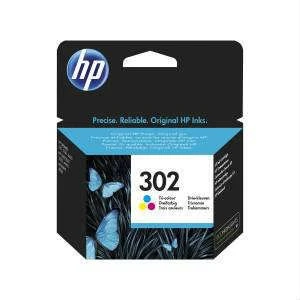 Hp 302 Renkli Kartuş Deskjet 1110/2130/3630/3830/4650/4520F6U65Ae
