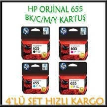 Hp 655 Serisi Set Kartuş