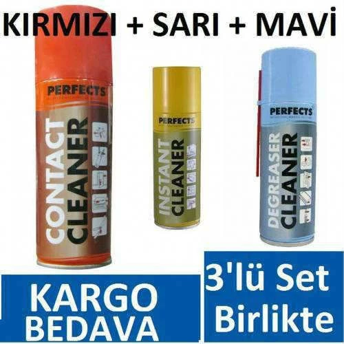 Perfects Contact Spreyi 3Lü Set ürün görseli 1