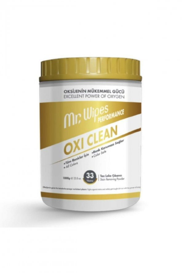 Farmasi Mr.Wipes Performans Oxı Clean Leke Çıkarıcı 1 KG