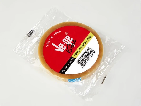 VEGE OFİS BANT 12MM X 66M (1 KUTU 12 ADET)