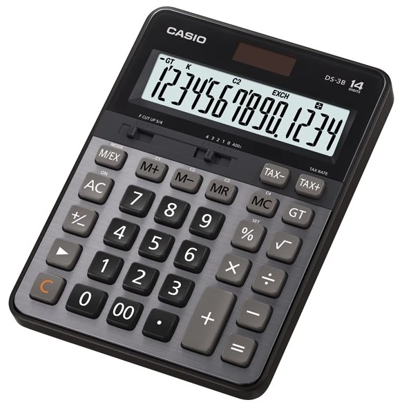 Casio DS-3B Profesyonel Masa Tipi 14 Hane Hesap Makinesi - Resim 2