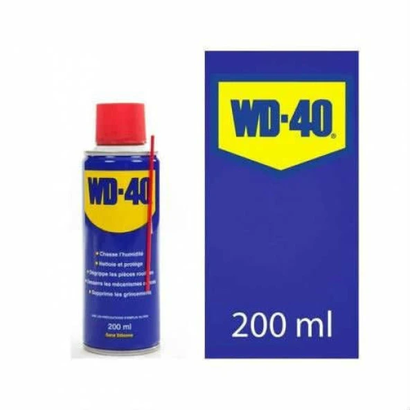 Wd-40 Yağlayıcı Pas Sökücü Çok Amaçlı Sprey 200 Ml N11.191 ürün görseli