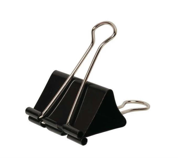 KRAF KAĞIT KISKACI BINDER CLIPS 32 MM 432G 12Lİ ÜCRETSİZ KARGO