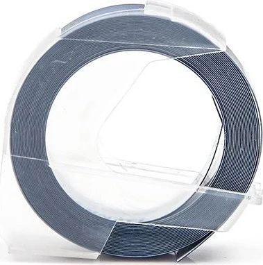 Dymo Kabartma Şerit Etiket Kırmızı 9MM X 3M - 3