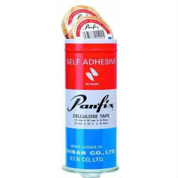 PANFİX SELOFAN BANT 12MM X 33M (1 KUTU 12 ADET) ÜCRETSİZ KARGO