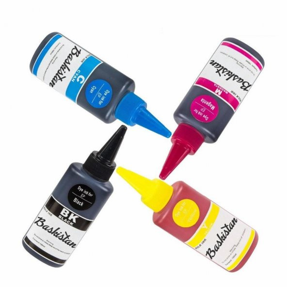 Bitmeyen Kartuş Mürekkebi 4X100 ML - Resim 2