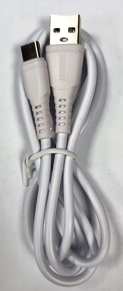 Jnuobi Type-c 2,1Amper Hızlı Şarj Kablosu 80Cm Beyaz - 2