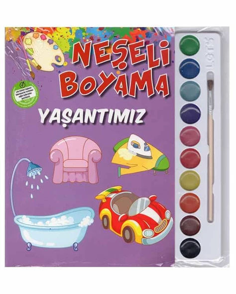 Neşeli Boyama Yaşantımız Parıltı Yayınları