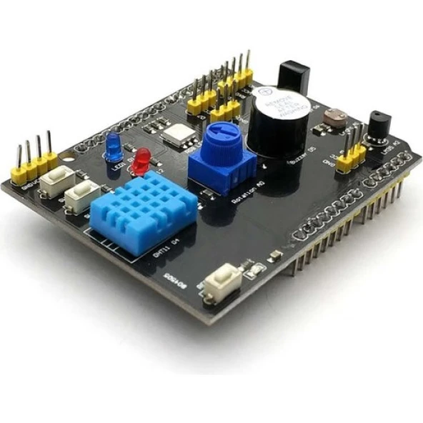 Arduino Sensor Shield 9 in 1  Çok Fonksiyonlu Sensör Kartı - Resim 2