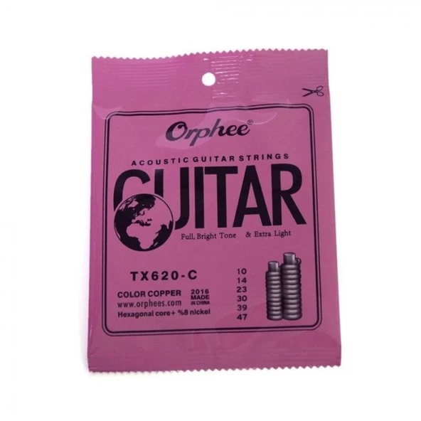 Orphee TX620-C Akustik Gitar Teli - Resim 2
