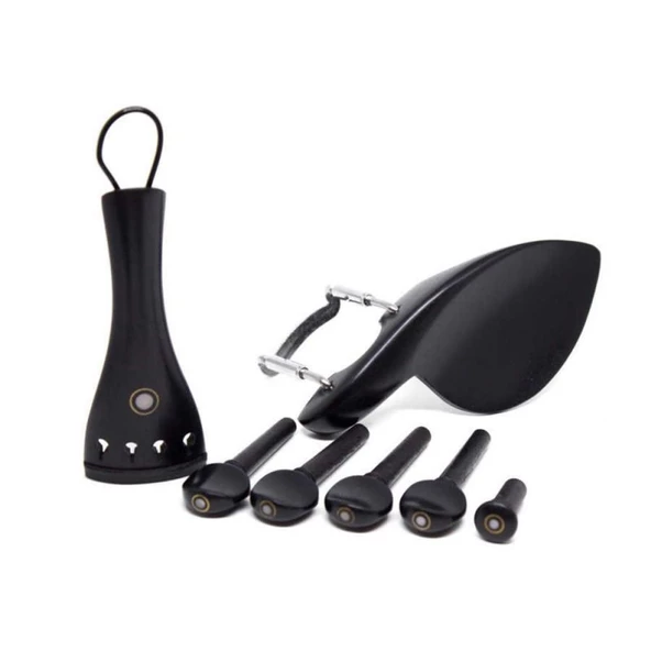 Keman Aksesuar Seti 3/4 Abanoz Carlovy (Mve-S-34) ürün görseli 1