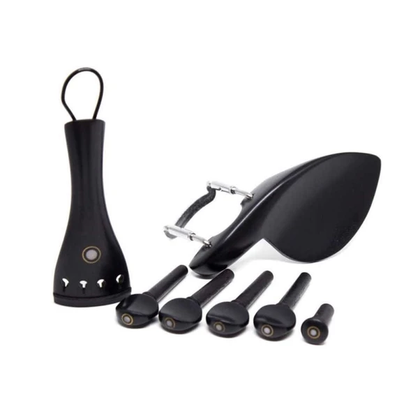 Keman Aksesuar Seti 3/4 Abanoz Carlovy (Mve-S-34) - Resim 2