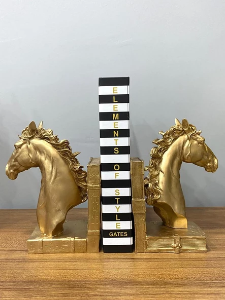 Kitap Tutucu At Tasarımlı - 4