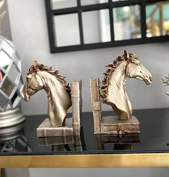 Kitap Tutucu At Tasarımlı - 8