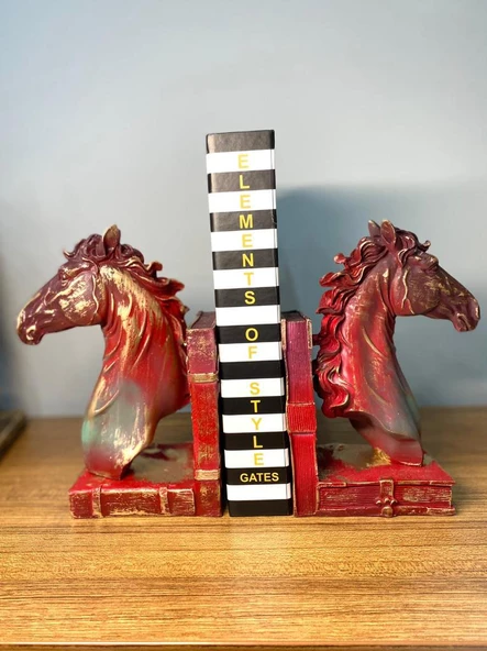 Kitap Tutucu At Tasarımlı - 10