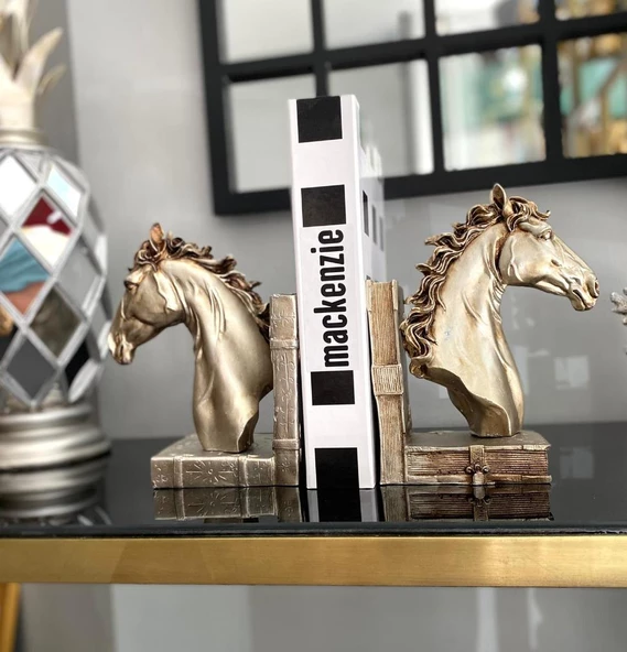 Kitap Tutucu At Tasarımlı - 7