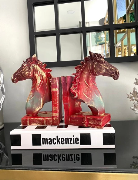 Kitap Tutucu At Tasarımlı - 12