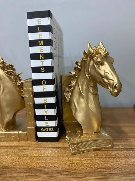 Kitap Tutucu At Tasarımlı - 6