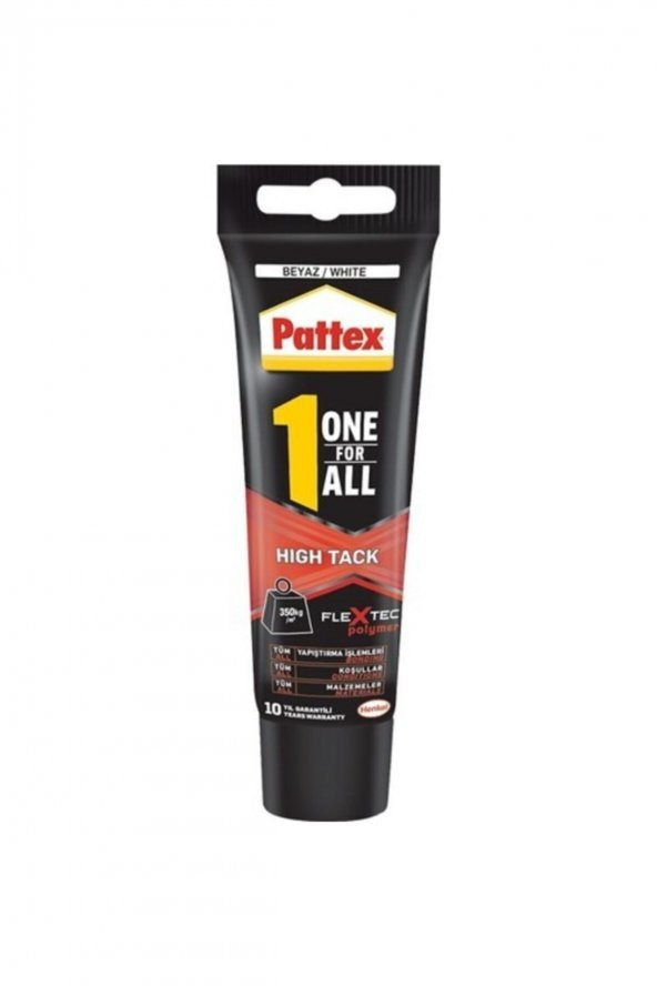 Pattex One For All High Tack Beyaz Kuvvetli Yapıştırıcı 142 Gr