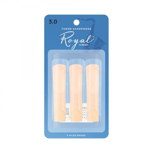 DAddario Woodwinds Royal RKB0330 Tenor Saksafon Kamışı (3 lü) No:3 - Resim 2