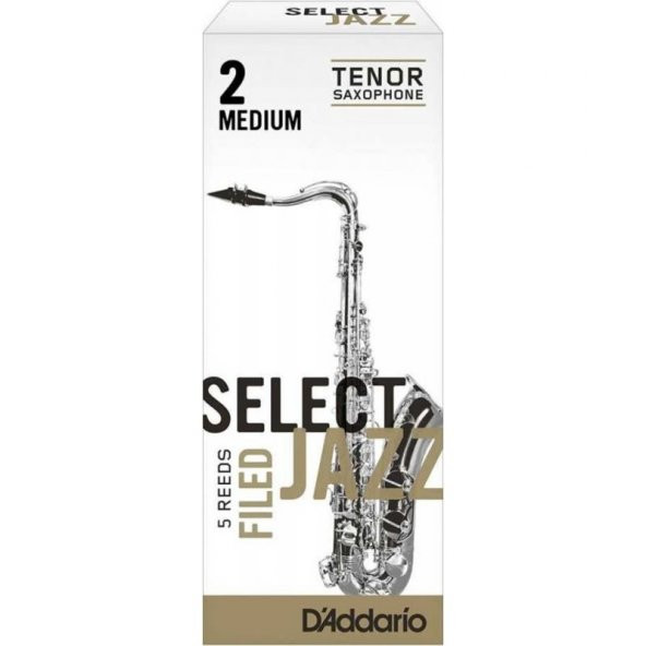 D\'Addario Woodwinds Select Jazz Tenor Saksafon Kamışı No:2 Medium