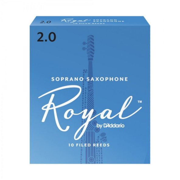 D\'Addario Woodwinds Royal RIB1020 Soprano Saksafon Kamışı No:2 - 2