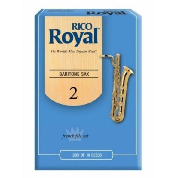 D\'Addario Woodwinds Royal RLB1020 Bariton Saksafon Kamışı No:2