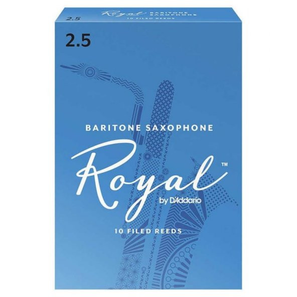 D\'Addario Woodwinds Royal RLB1025 Bariton Saksafon Kamışı No:2.5