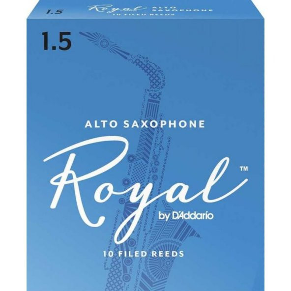 D\'Addario Woodwinds Royal RJB1015 Alto Saksafon Kamışı No:1.5 - 1